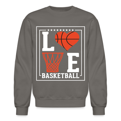 Love Basketball Sweatshirt - asphalt gray