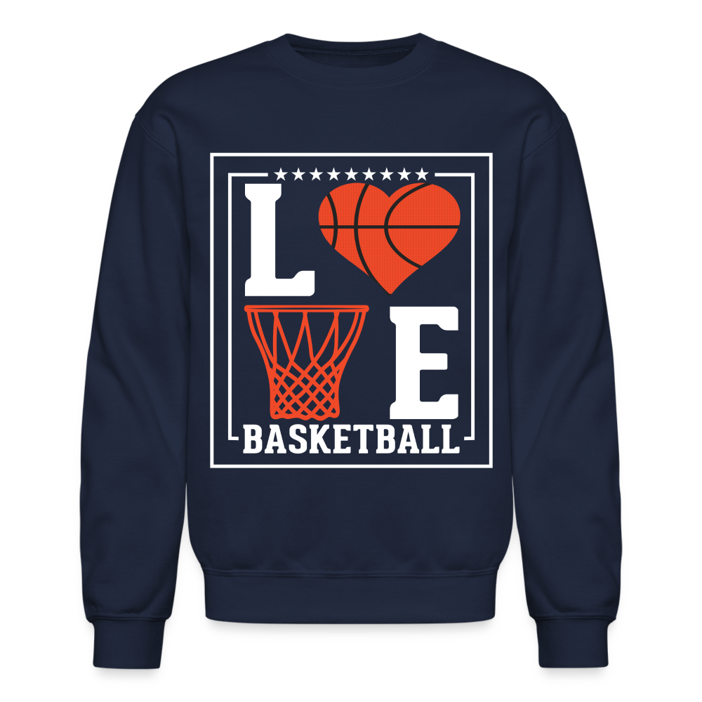 Love Basketball Sweatshirt - navy