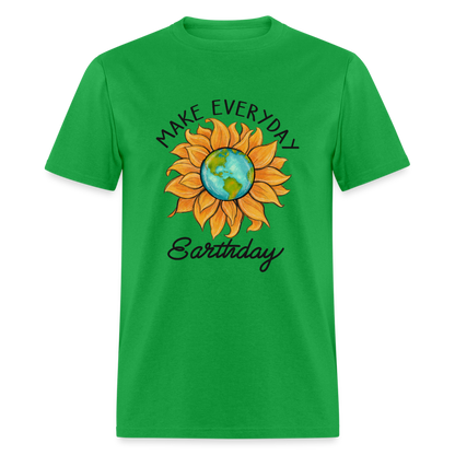 Make Everyday Earth Day T-Shirt - bright green