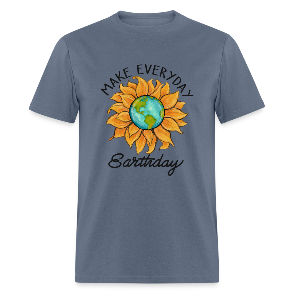 Make Everyday Earth Day T-Shirt - denim