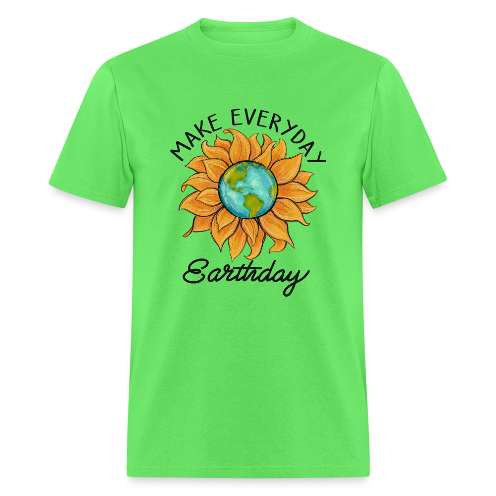 Make Everyday Earth Day T-Shirt - kiwi