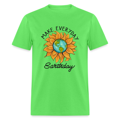 Make Everyday Earth Day T-Shirt - kiwi