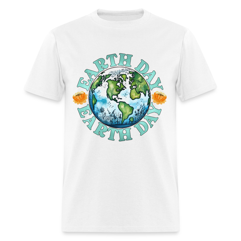 Earth Day T-Shirt - white