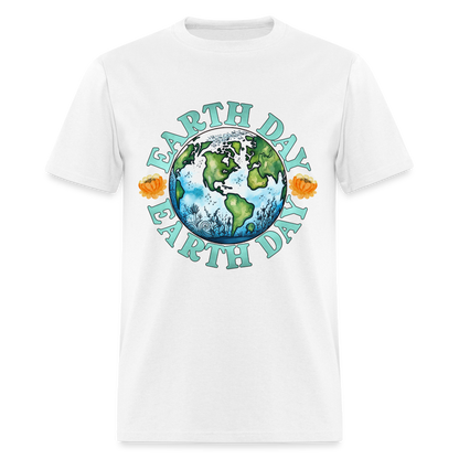 Earth Day T-Shirt - white