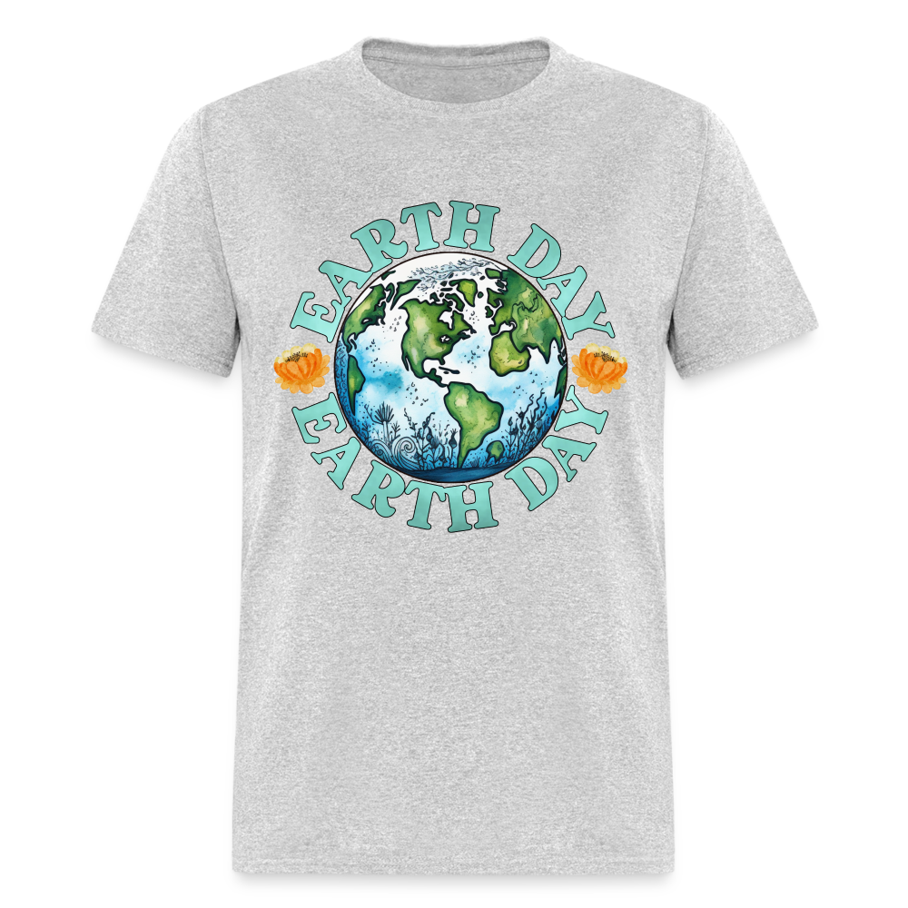 Earth Day T-Shirt - heather gray