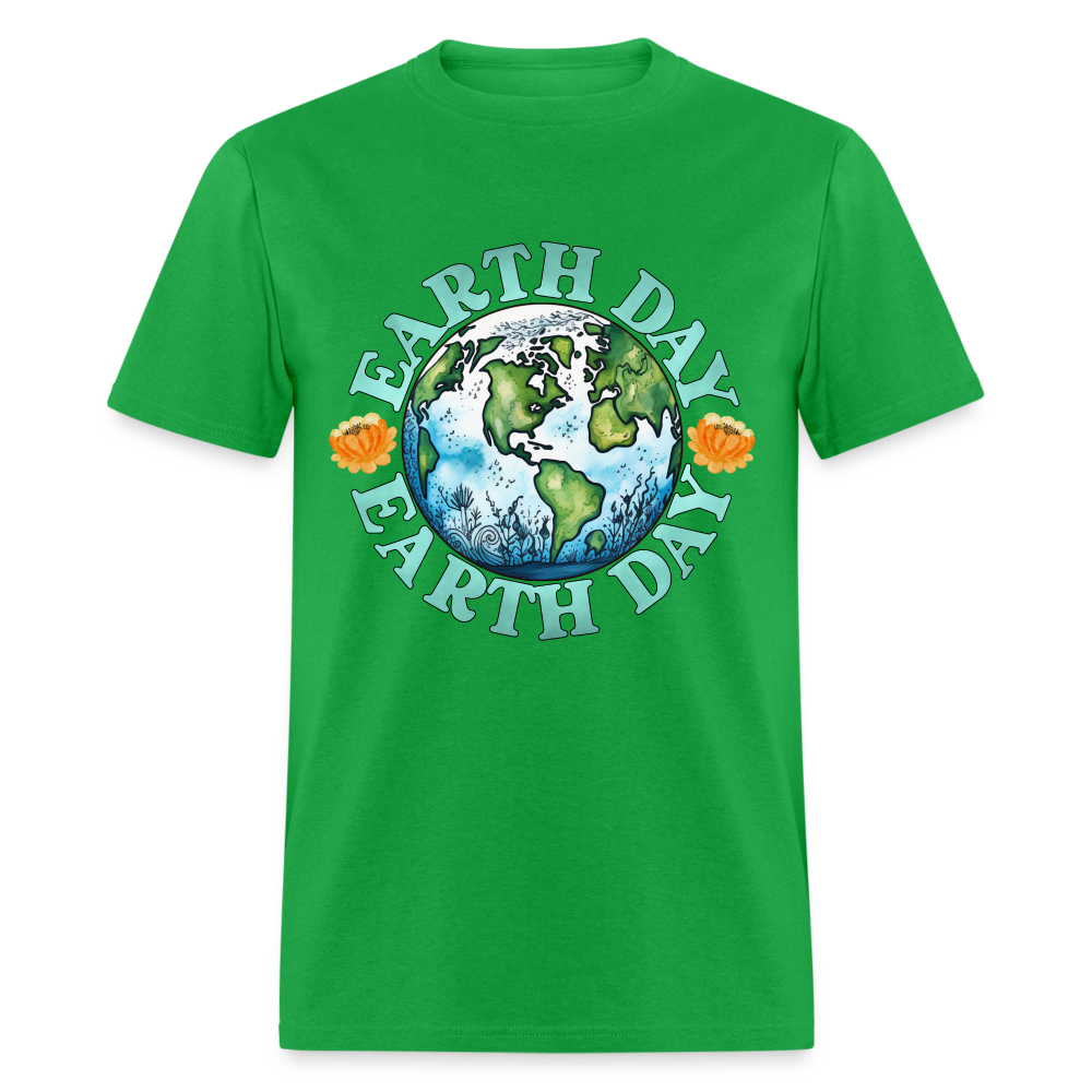 Earth Day T-Shirt - bright green