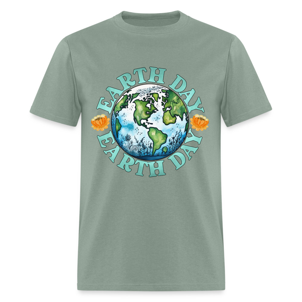 Earth Day T-Shirt - sage