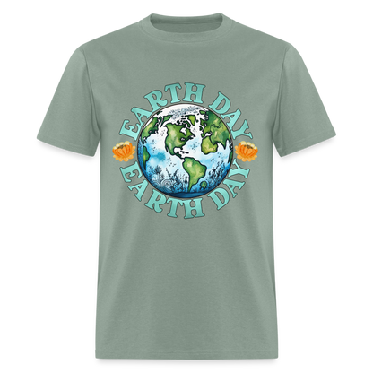Earth Day T-Shirt - sage