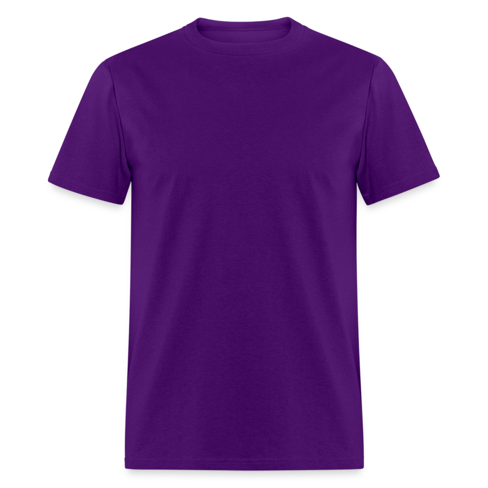Customize Your Unisex Classic T-Shirt - Fruit of the Loom 3930 - purple