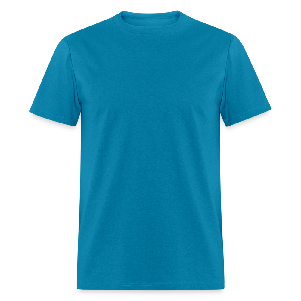 Customize Your Unisex Classic T-Shirt - Fruit of the Loom 3930 - turquoise