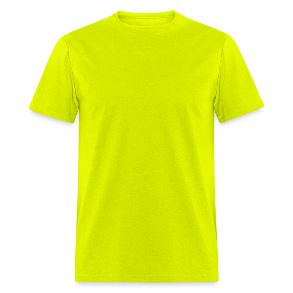 Customize Your Unisex Classic T-Shirt - Fruit of the Loom 3930 - safety green