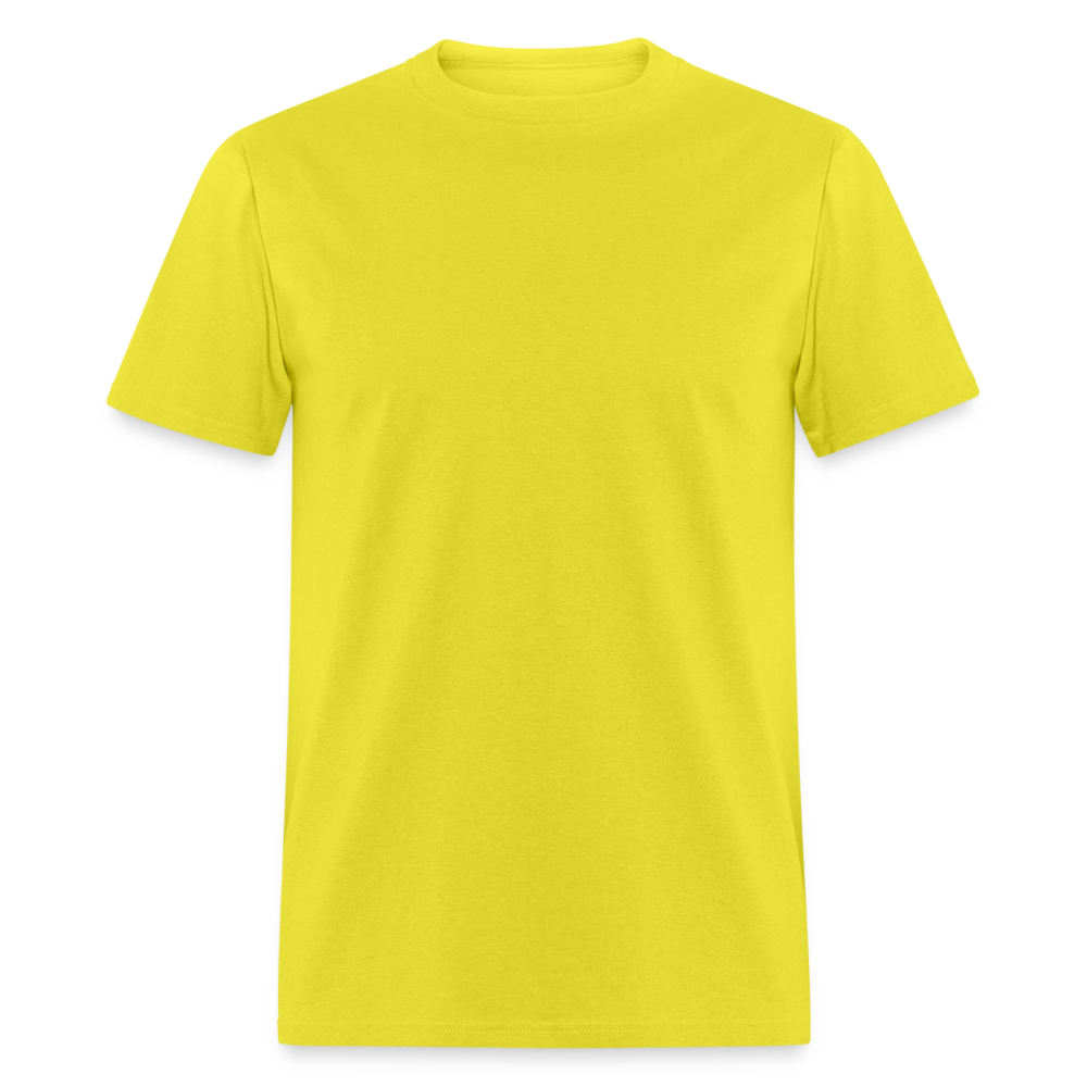Customize Your Unisex Classic T-Shirt - Fruit of the Loom 3930 - yellow