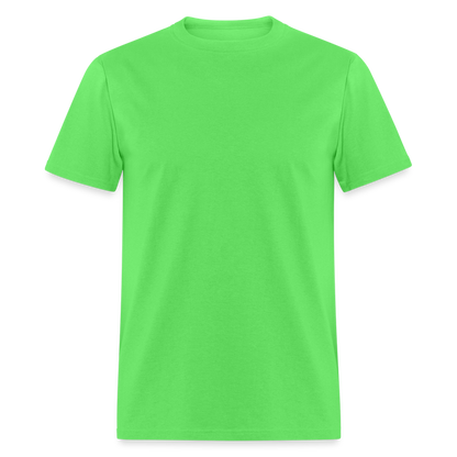 Customize Your Unisex Classic T-Shirt - Fruit of the Loom 3930 - kiwi