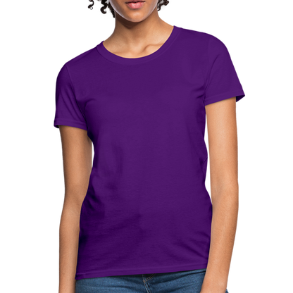 Customize Women's T-Shirt | Fruit of the Loom L3930 - purple