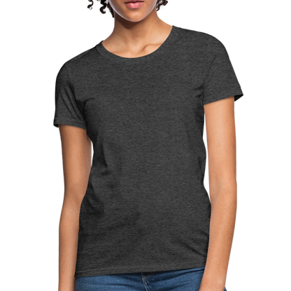 Customize Women's T-Shirt | Fruit of the Loom L3930 - heather black