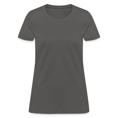 Customize Women's T-Shirt | Fruit of the Loom L3930 - charcoal