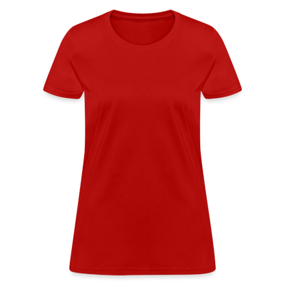 Customize Women's T-Shirt | Fruit of the Loom L3930 - red