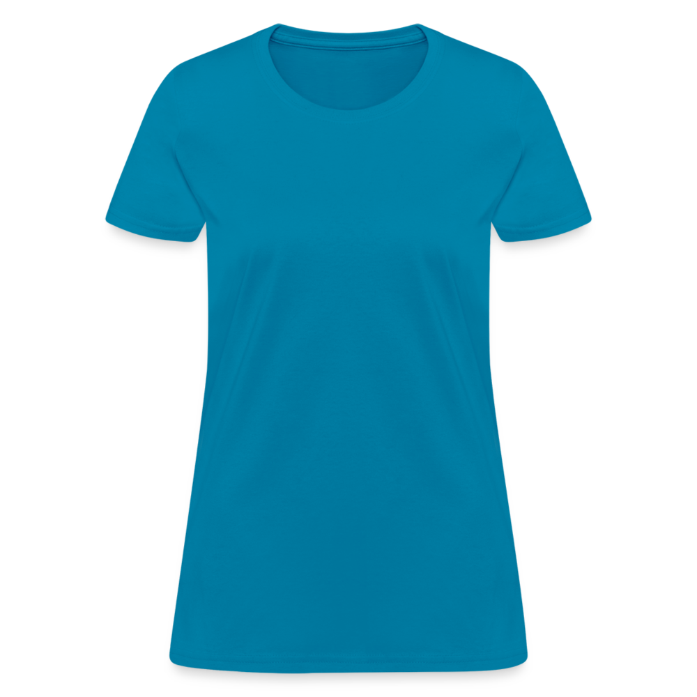 Customize Women's T-Shirt | Fruit of the Loom L3930 - turquoise