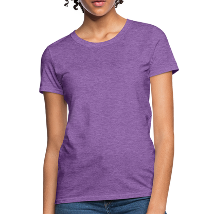 Customize Women's T-Shirt | Fruit of the Loom L3930 - purple heather