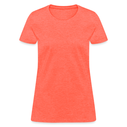 Customize Women's T-Shirt | Fruit of the Loom L3930 - heather coral