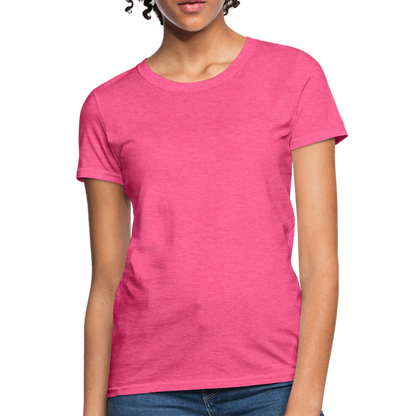 Customize Women's T-Shirt | Fruit of the Loom L3930 - heather pink