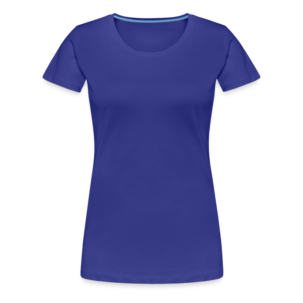 Customize Women’s Premium T-Shirt | Spreadshirt 813 - royal blue