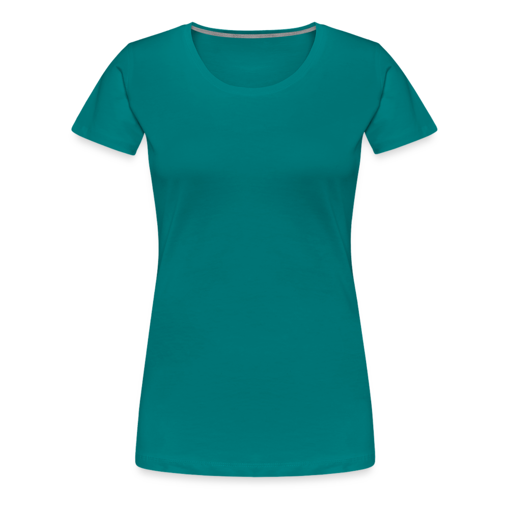 Customize Women’s Premium T-Shirt | Spreadshirt 813 - teal