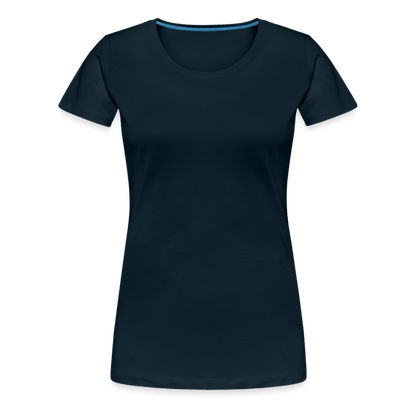 Customize Women’s Premium T-Shirt | Spreadshirt 813 - deep navy