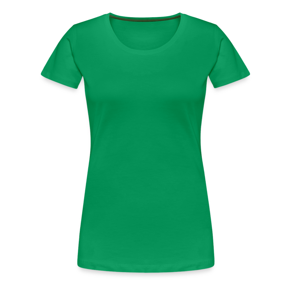 Customize Women’s Premium T-Shirt | Spreadshirt 813 - kelly green