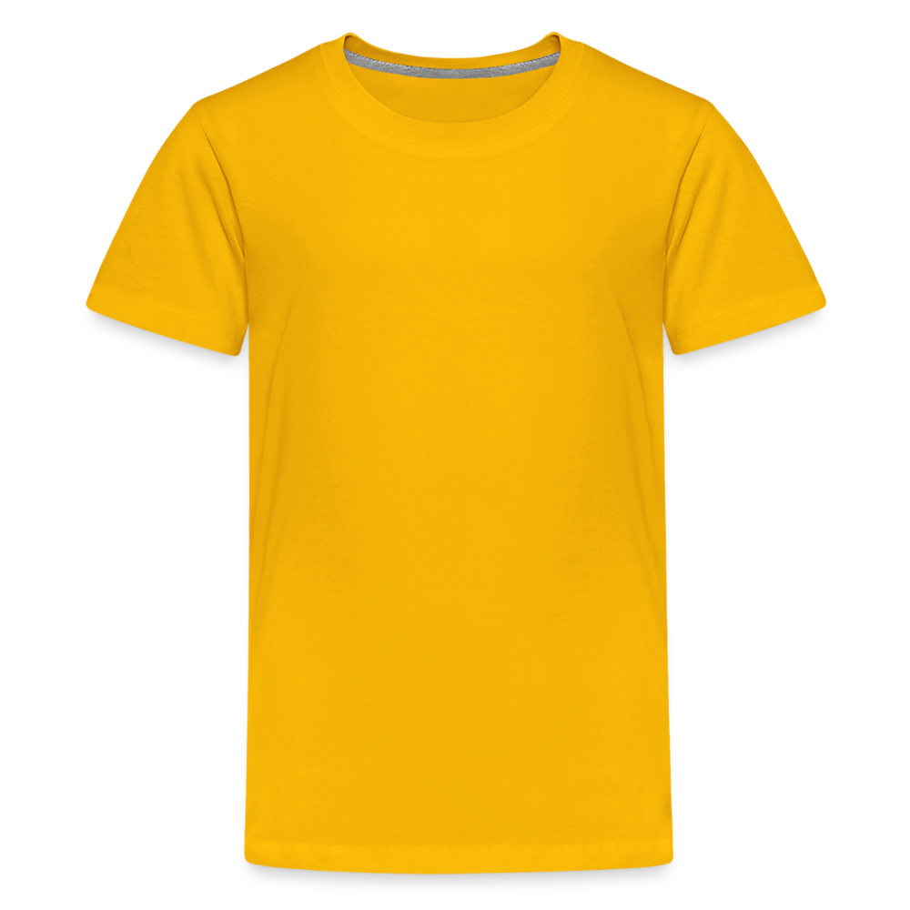 Customize Kids' Premium T-Shirt - sun yellow