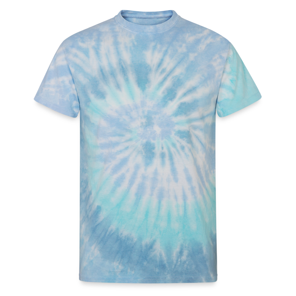 Customize Unisex Tie Dye T-Shirt | Dyenomite 200CY - blue lagoon