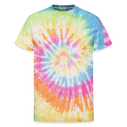 Customize Unisex Tie Dye T-Shirt | Dyenomite 200CY - rainbow
