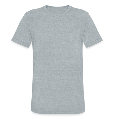Customize Unisex Tri Blend T-Shirt | Bella + Canvas 3413C - heather grey