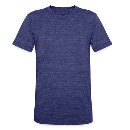 Customize Unisex Tri Blend T-Shirt | Bella + Canvas 3413C - heather indigo