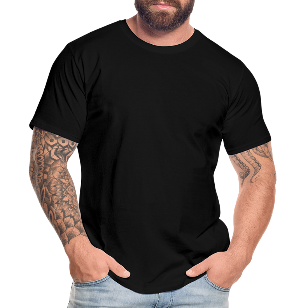 Customize Men’s Premium Organic T-Shirt | Spreadshirt 1352 - black