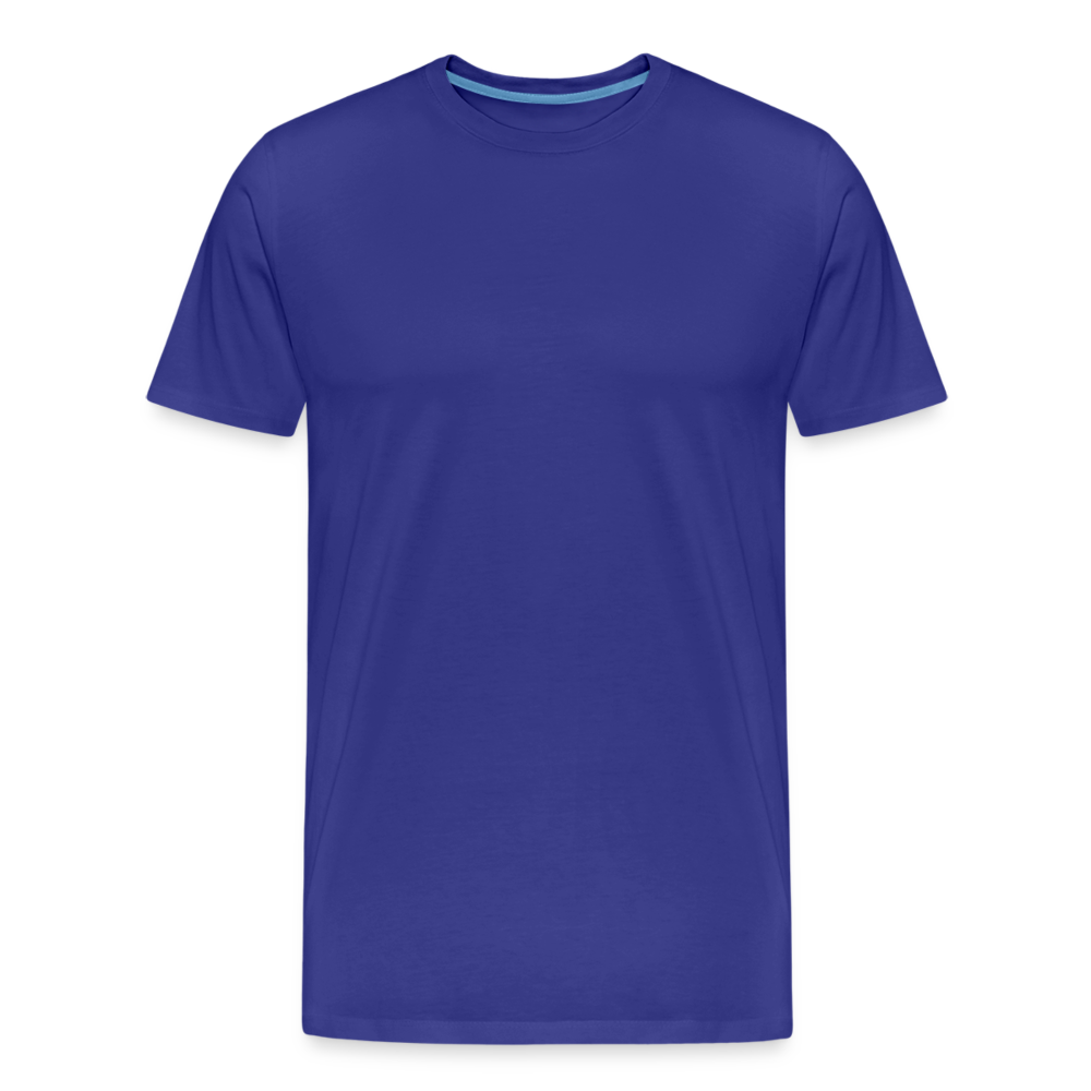 Customize Men’s Premium Organic T-Shirt | Spreadshirt 1352 - royal blue