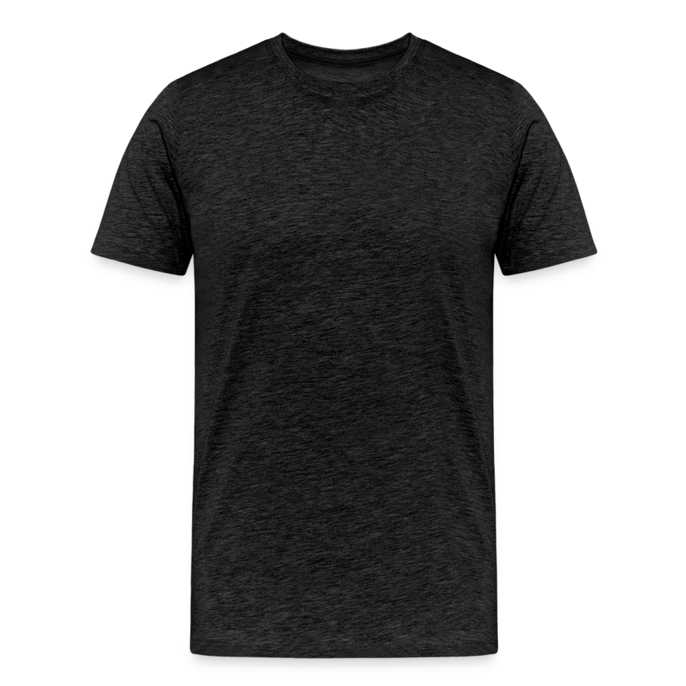 Customize Men’s Premium Organic T-Shirt | Spreadshirt 1352 - charcoal grey