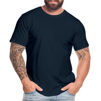 Customize Men’s Premium Organic T-Shirt | Spreadshirt 1352 - deep navy
