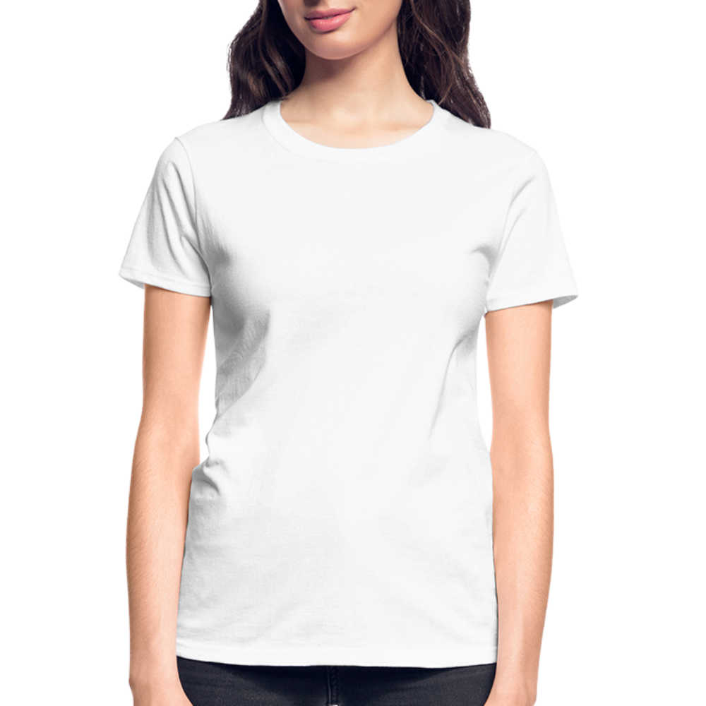 Customize Ultra Cotton Ladies T-Shirt | Gildan G200L - white