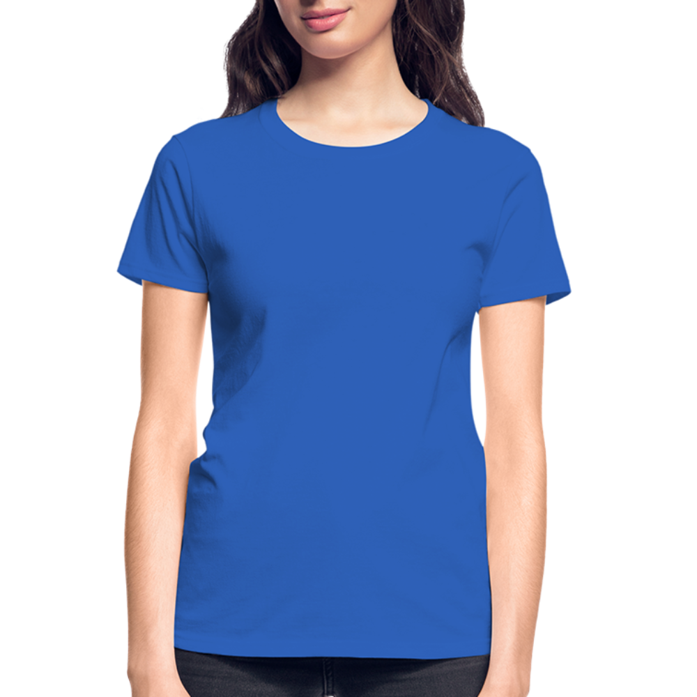 Customize Ultra Cotton Ladies T-Shirt | Gildan G200L - royal blue