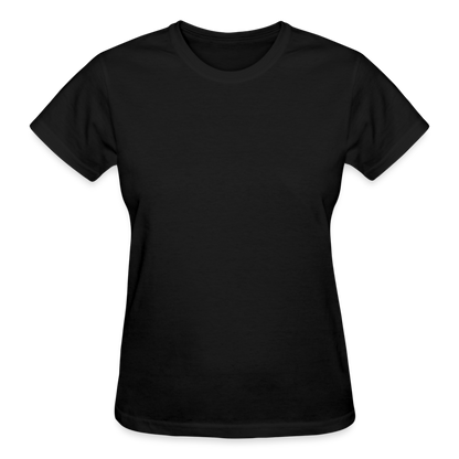 Customize Ultra Cotton Ladies T-Shirt | Gildan G200L - black