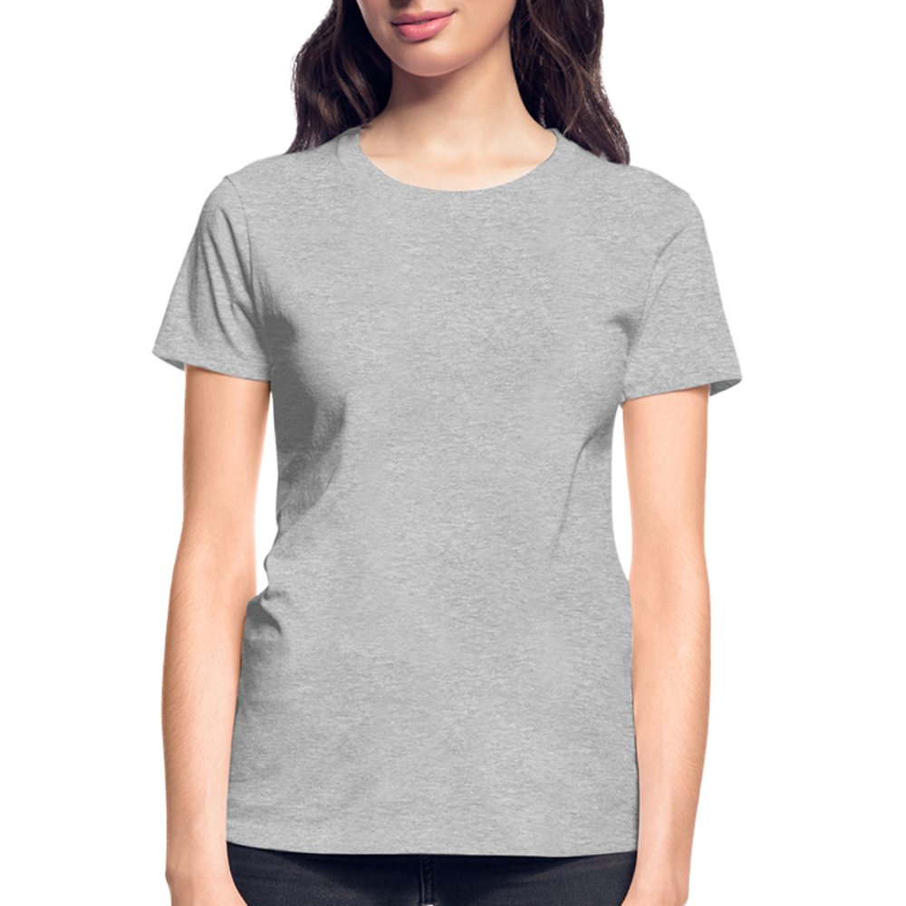 Customize Ultra Cotton Ladies T-Shirt | Gildan G200L - heather gray