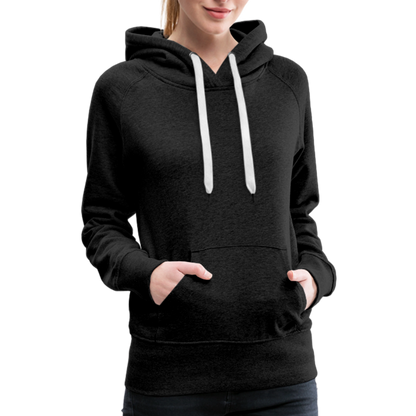 Customize Women’s Premium Hoodie | Spreadshirt 444 - charcoal grey
