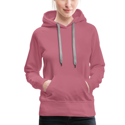 Customize Women’s Premium Hoodie | Spreadshirt 444 - mauve