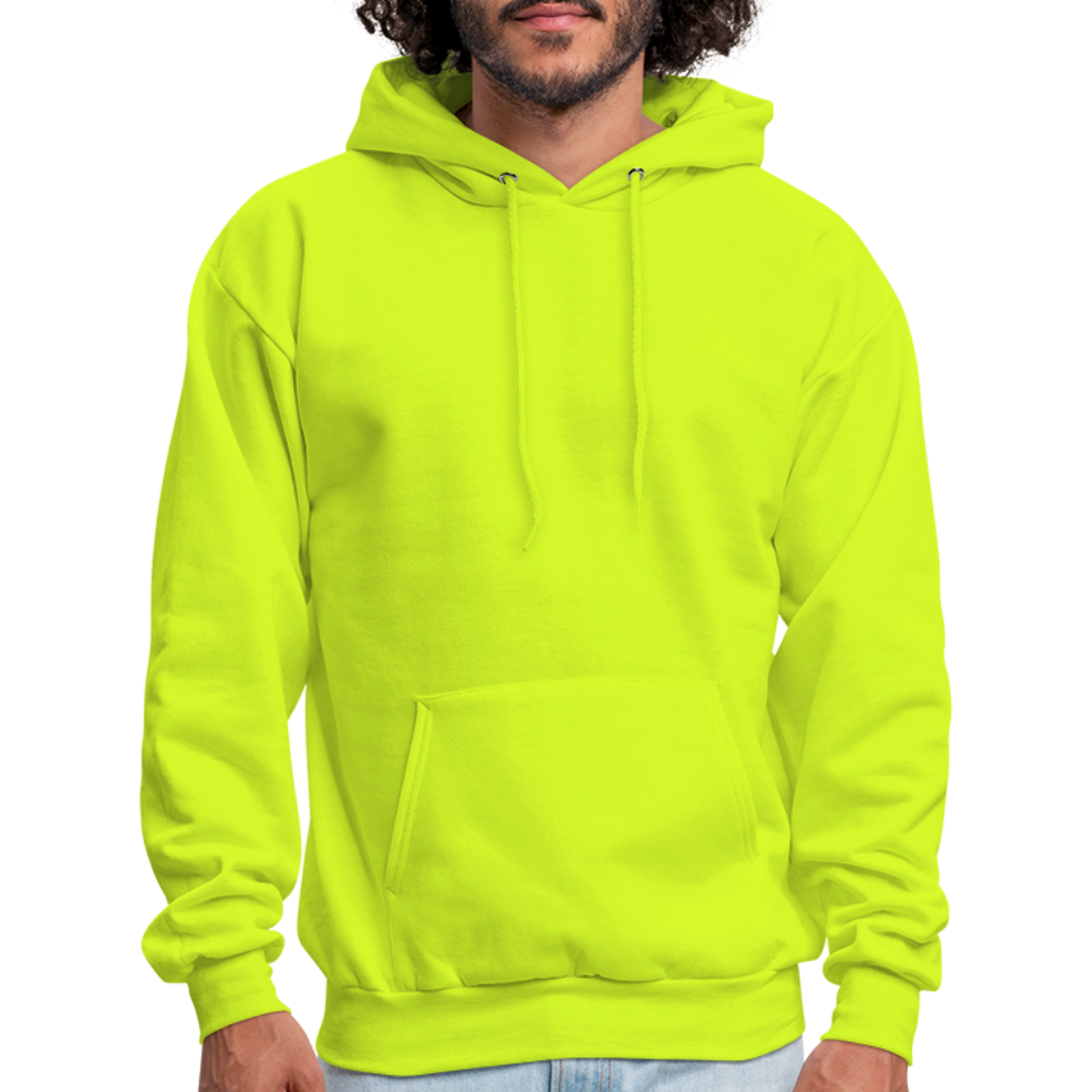 Men's Hoodie - safety green