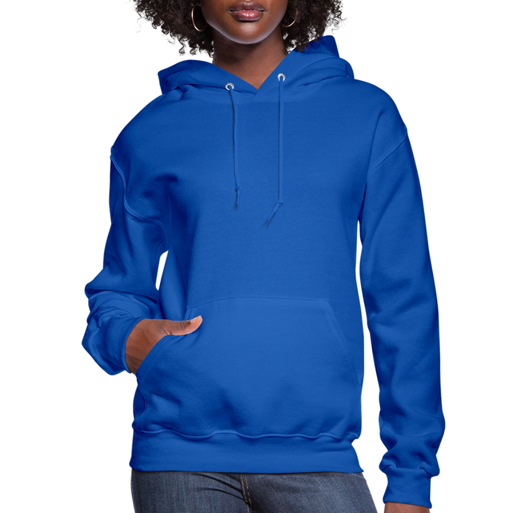 Customize Women's Hoodie | Jerzees 996 - royal blue