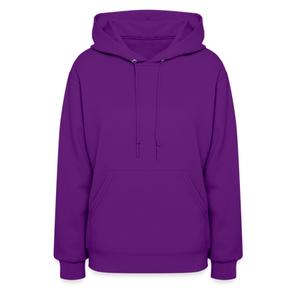 Customize Women's Hoodie | Jerzees 996 - purple