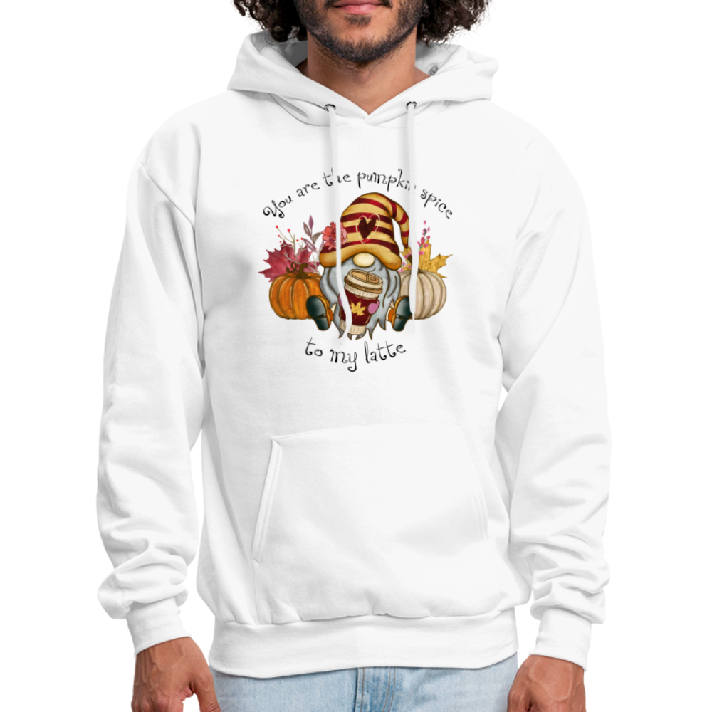 You Are The Pumpkin Spice To My Latte - Men's Hoodie - white