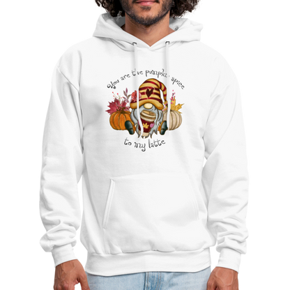 You Are The Pumpkin Spice To My Latte - Men's Hoodie - white