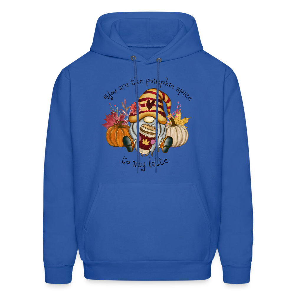 You Are The Pumpkin Spice To My Latte - Men's Hoodie - royal blue